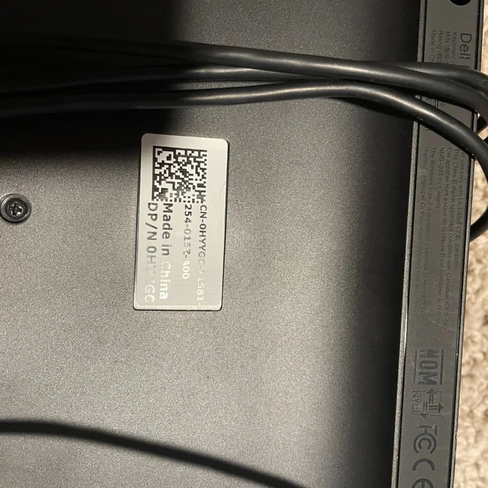 Dell USB Keyboard and Optical Mouse Set